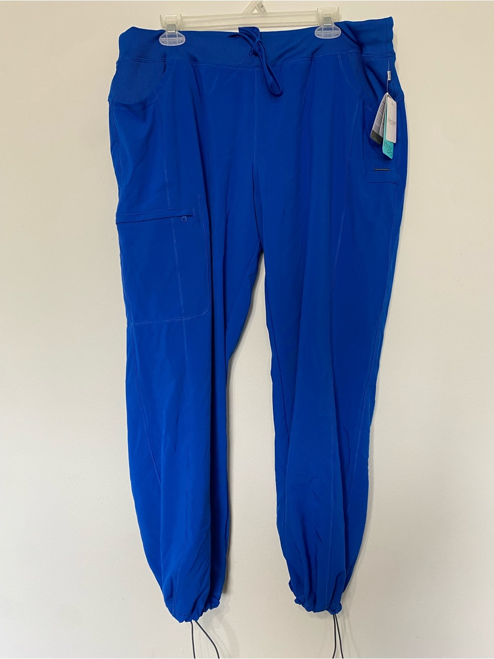 ✨NWT✨ Cherokee Infinity Scrub Bottoms/Pants Size XL Petite | Royal Blue Cargo
